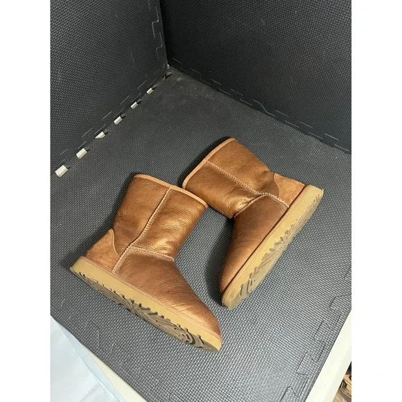 Ugg Boots Metallic‎ Women's UGG Classic Short II Metallic Womens Size 7 - Picture 4 of 9